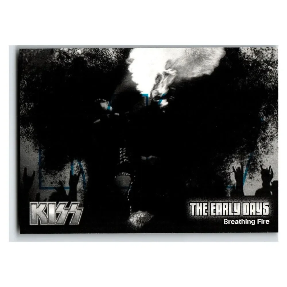 KISS Breathing Fire The Early Days 2009 Press Pass 8